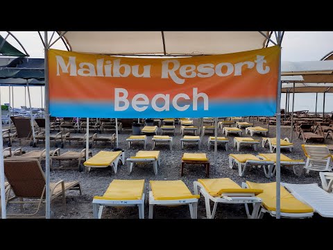 Видео: Кириш - Malibu Resort Beach (Kiris) - Пляж рано утром