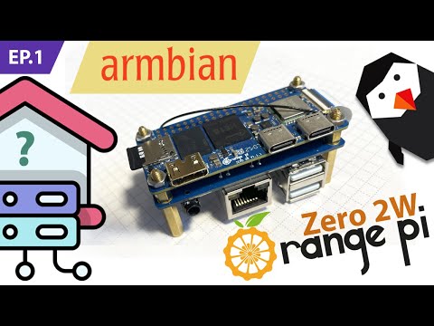 Видео: Ep.1 Домашний сервер на Orange Pi Zero 2W - Установка Armbian и первоначальная настройка