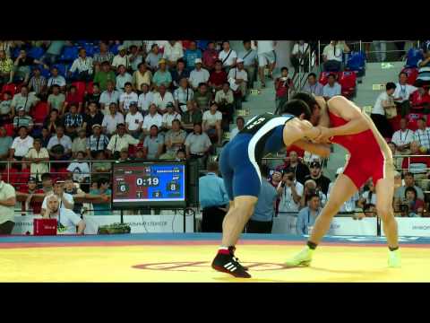 Видео: ЧР по вольной борьбе-2014. 65 кг. Опан Сат - Ильяс Бекбулатов