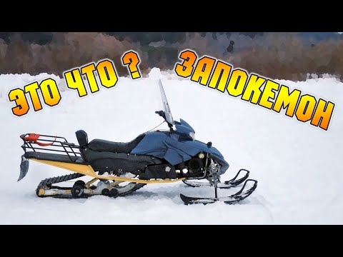 Видео: Обзор непонятного снегохода