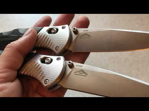 Видео: Жесть. Внимание Копия Benchmade barrage 581. Сравнение с оригиналом.