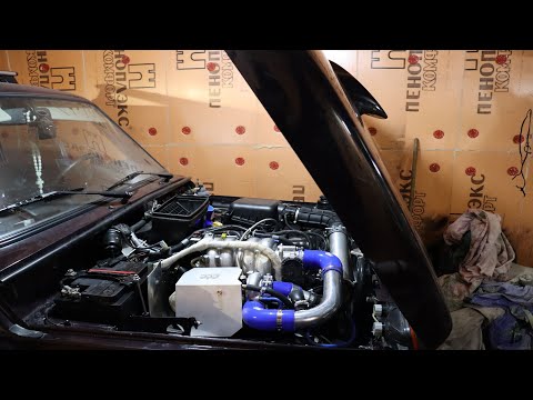 Видео: Самостоятельная Установка Turbo Комплекта (турбина Garrett GT-17) на Ниву от компании #техцентр777