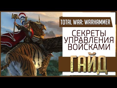 Видео: ГАЙД [Total War: Warhammer] ► Основы и тонкости управления войсками!