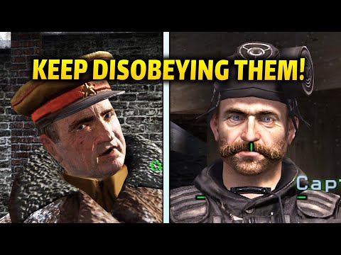 Видео: Что, если вы не подчинитесь главным героям? | Кампании Call of Duty