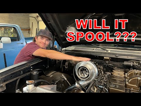 Видео: CUMMINS ПЕРВОГО ПОКОЛЕНИЯ ПОЛУЧАЕТ 80-ММ ТУРБИНУ... ДЛЯ ТЕСТИРОВАНИЯ