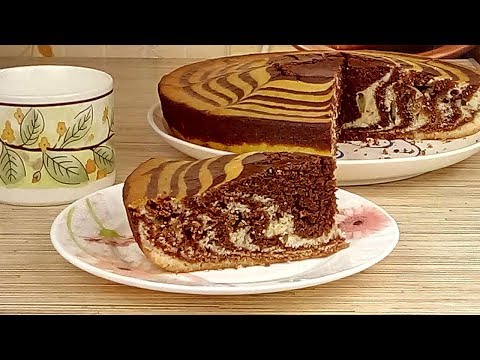 Видео: МАННИК "Зебра". Простой Рецепт. Всегда Вкусный и Воздушный!