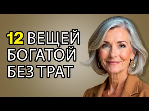 Видео: 12 ПРИВЫЧЕК, Которые Заставляют Тебя Выглядеть Богатой Женщиной (Не Потратив Ни Копейки)