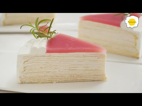 Видео: Пирог с персиком и ванилью ASMR