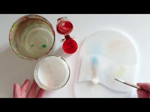 Видео: Мой блог о Петриковской росписи. Выпуск пятый: "Смешиваем краски"