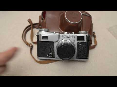 Видео: Обзор дальномерного фотоаппарата киев-4а