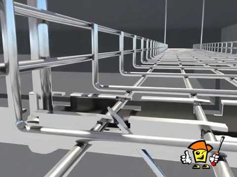 Видео: Проволочные лотки LANMASTER