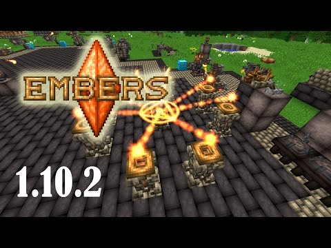 Видео: [Обзор][1.10.2] Embers - Технологии дворфов - часть 2 - S5-EP13