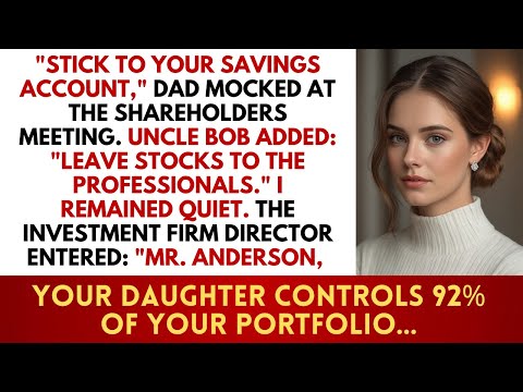 Видео: Семья сказала: «Ты никогда не будешь владеть акциями». Я контролирую инвестиционный фонд их компа...