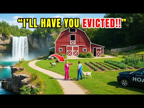 Видео: Карен из ТСЖ вызвала 911 на моё ранчо — не знала, что я владелец её совета ТСЖ! Её удалили!