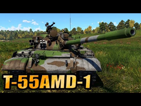 Видео: Обзор Танка Т-55АМД  в War Thunder