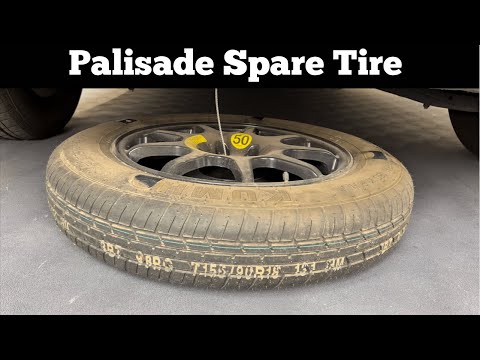 Видео: Расположение запасного колеса в Hyundai Palisade 2020–2022 годов выпуска — как снять запаску и за...