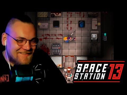 Видео: UncleBjorn впервые пробует Space Station 13 (с Шуссом) #3