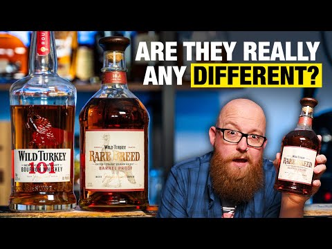 Видео: Wild Turkey RARE BREED против Wild Turkey 101: дегустация бурбона