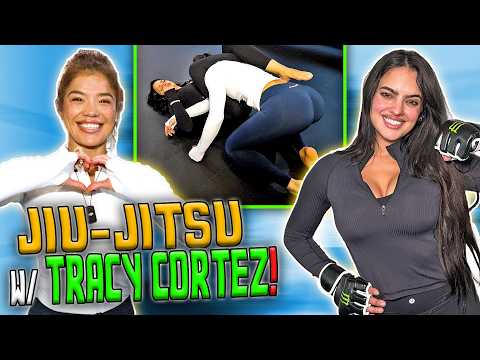 Видео: Спарринг по джиу-джитсу Трейси Кортес против Нины Драмы | UFC 322