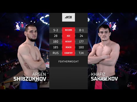 Видео: Арсен Шибзухов vs. Хафиз Сакибеков | Arsen Shibzukhov vs. Khafiz Sakibekov | ACA 170