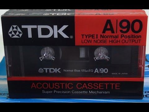 Видео: Распаковка аудиокассеты TDK A/90 1986 год. #cassetteunpacking #audiocassette​
