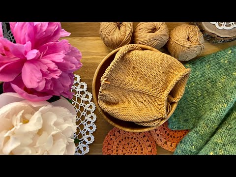 Видео: Как начала вязать Хейворд. Новая пряжа и Поцелуй Климта вышивка