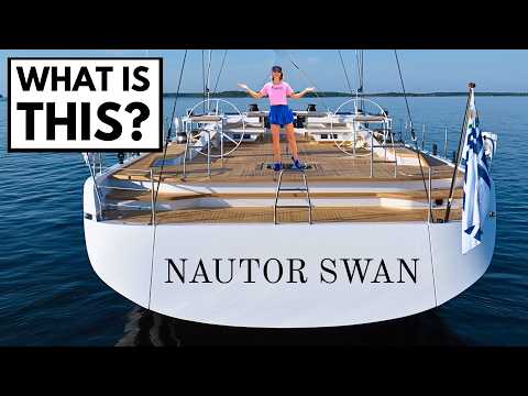 Видео: ВОСХИТИТЕЛЬНЫЙ ТУР 🤯 Nautor Swan 88 Performance Sailing SuperYacht