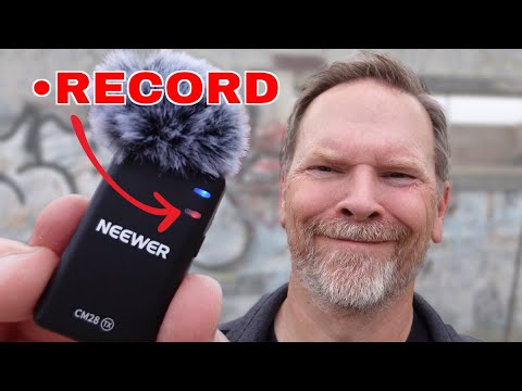 Видео: Я меняю беспроводной микрофон: петличный микрофон Neewer CM28