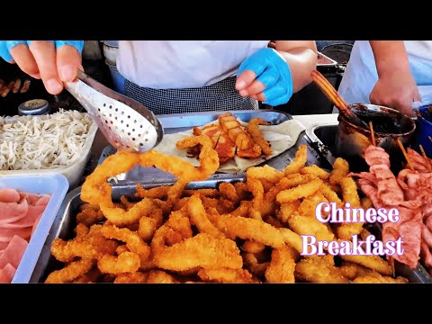 Видео: Знакомство с настоящим завтраком в Тяньцзине | Искусство «упаковки всего» и многое другое