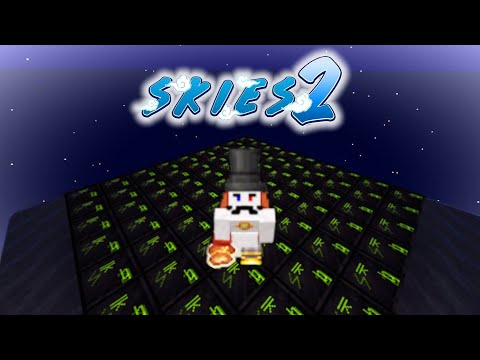 Видео: Первый слой пирамиды! | FTB Skies 2 | #14