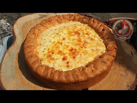 Видео: Открытый сыр бёрек из Коса, Греция