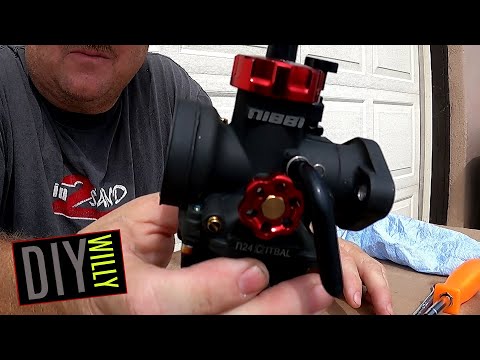 Видео: Регулировка карбюратора NIBBI