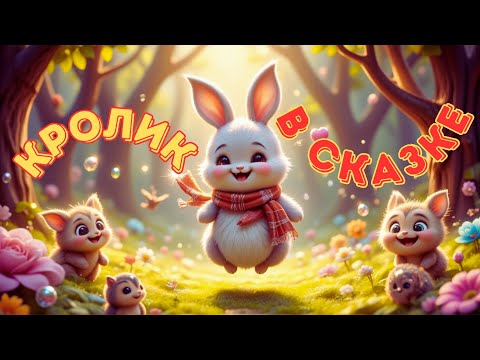 Видео: 🐰 Волшебный Кролик Прыгунчик в Сказочном Лесу! Прыг-скок приключения! ✨🌲