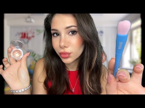 Видео: АСМР ЗВЕЗДА ШКОЛЫ НАКРАСИТ💄И ПОДНИМЕТ ТВОЮ САМООЦЕНКУ🫦(она комфортик)
