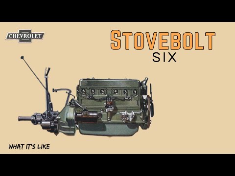 Видео: ￼Семейство шестицилиндровых двигателей Chevy Stovebolt 194, 207, 184, 216, 235, 261￼