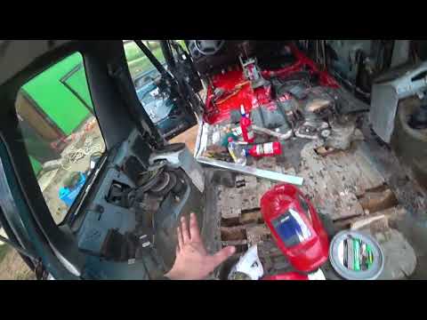 Видео: Hyundai Santamo 99-2.0-4x4  Переварка днище часть-4