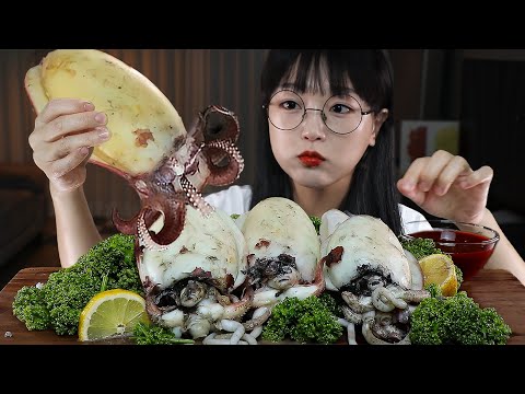 Видео: АСМР ЕДА КАРАКАТИЦА НА ПАРУ🦑 | MUKBANG