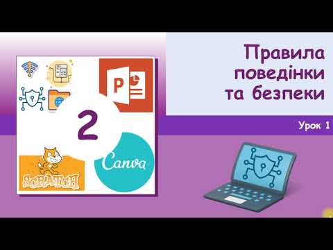 Видео: 4 клас. Інформатика. 1 урок.  Правила поведінки та безпеки