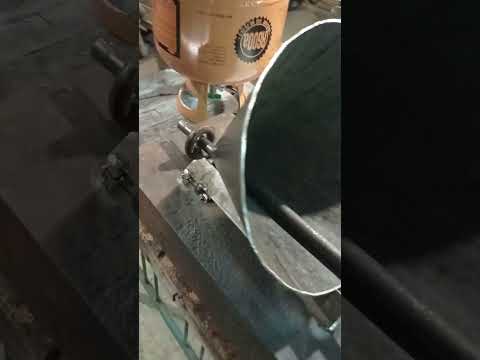 Видео: Приспособление для изготовления усечённого конуса из металла 3 мм.