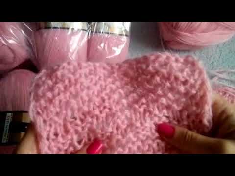 Видео: Пряжа Аlize Real 40.... Angora....Для кардигана...Тестируем....