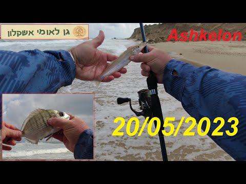 Видео: 4K 20/05/2023 Ashkelon אשקלון Ашкелон fishing דיג рыбалка