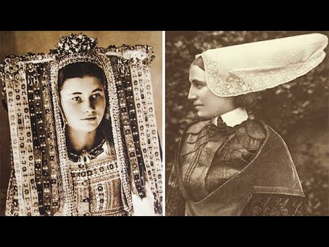 Видео: Старые фото старинных нарядов, которые вы бы точно не надели!