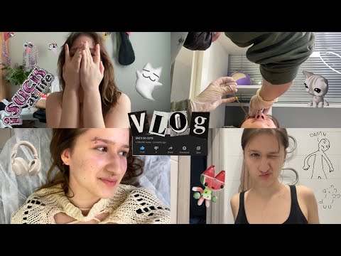 Видео: VLOGжик: делаем пирсинг, гуляем и болтаем^^ | new piercing, daily vlog (eng subs soon)