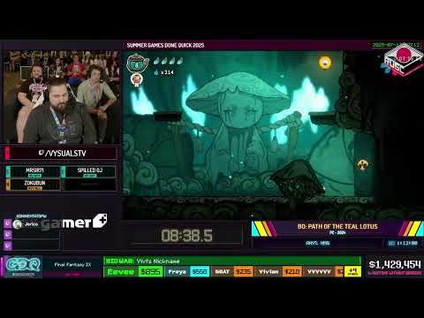 Видео: [RU] Bo: Path of the Teal Lotus [Any% NMG] от @Vysuals - #SGDQ2025