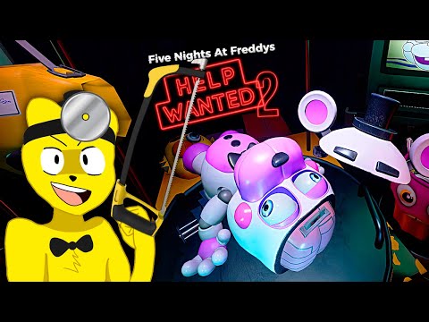 Видео: Вскрыл Череп Хелпи 💀 FNAF Help Wanted 2