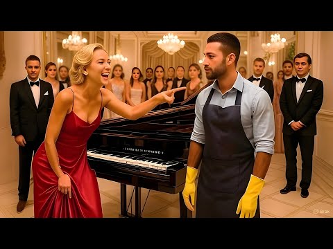 Видео: Сыграй — И Я Выйду За Тебя!» — Смеялась Миллионерша… Пока УБОРЩИК Не Стал Играть Как Гений