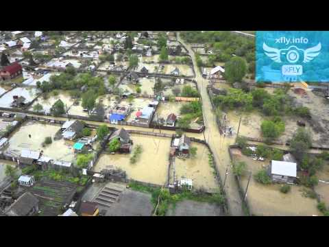 Видео: Потоп Абакан 2014 Наводнение Орбитовские Дачи
