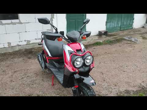 Видео: SkyBike Quest 34 Китайский внедорожний скутер