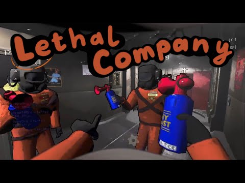 Видео: монстры кидают нас напрогиб на протяжении 14ти минут | Lethal Company letsplay