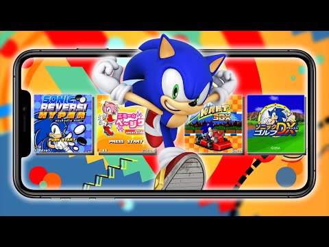 Видео: SONIC THE HEDGEHOG - Ретроспектива мобильных игр. Часть 1 - Director's Cut - Мобильные игры